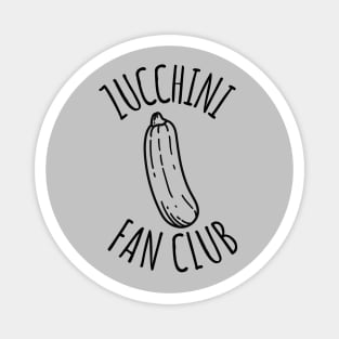 Zucchini Fan Club Magnet